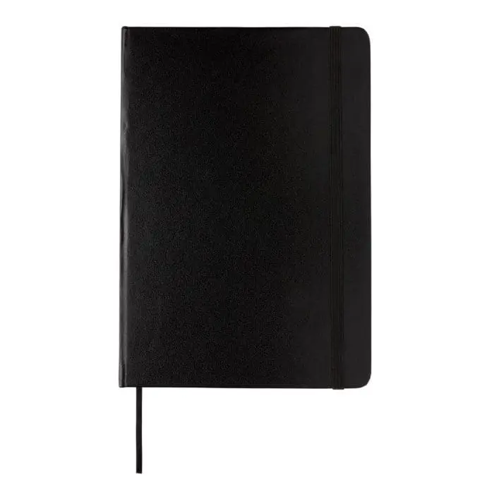 Customised Cloud Classic Hardcover Notebook A5 with printed logo, page marker and elastic closure