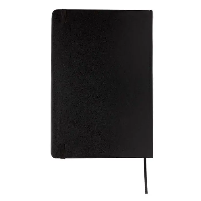 Personalised Cloud Classic Hardcover Notebook A5 with printed logo, page marker and elastic closure