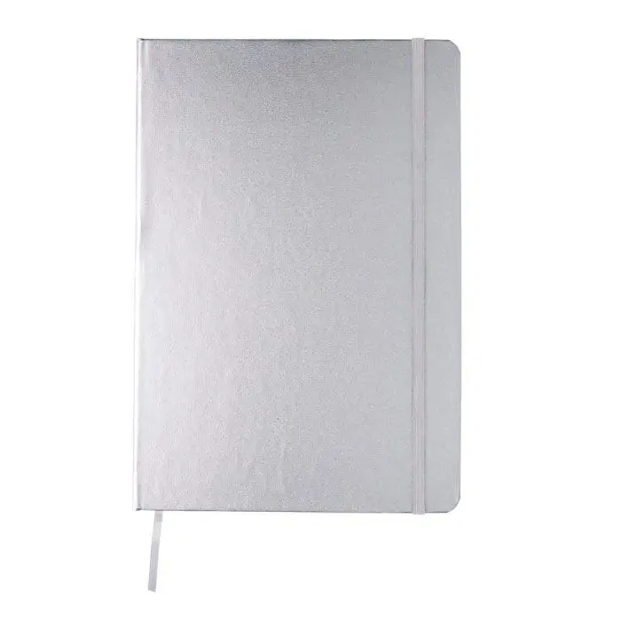 Personalised Cloud Classic Hardcover Notebook A5 with printed logo, page marker and elastic closure