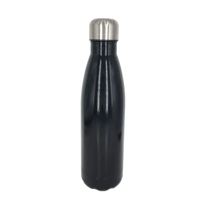 Customised Express Capella Metal Bottle 500ml in black with printed logo or design