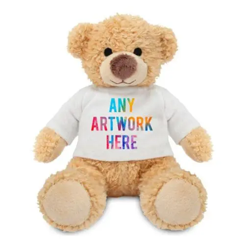 Promotional Harry 17cm Teddy Bear with printed logo or design on T-Shirt