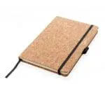 Promotional Premium A5 Cork Hardcover Notebook printed with logo