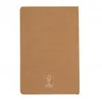 Branded A5 FSC Paper Hardcover Notebook in natural with printed logo or design