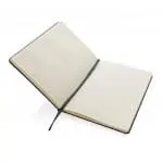 Custom-Branded A5 FSC Paper Hardcover Notebook with printed logo or design and lined pages