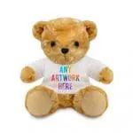 Promotional Victoria 13cm Teddy Bear with printed logo or design on T-Shirt