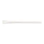 Promotional Cardboard Ballpen in white with printed logo or design