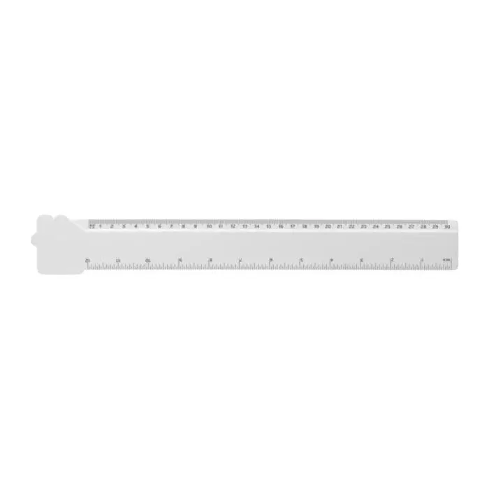 Printed House Shaped Ruler 30cm printed with logo or design