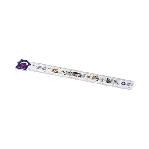 Promotional House Shaped Ruler 30cm printed with logo or design