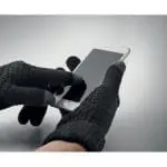 Printed RPET Touch Screen Gloves with printed logo