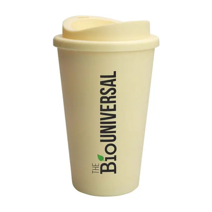 Promotional biodegradable Insulated Tumbler 350ml with printed logo or design