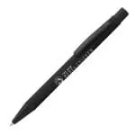 Printed Bowie All Black Pen in black with printed logo or design