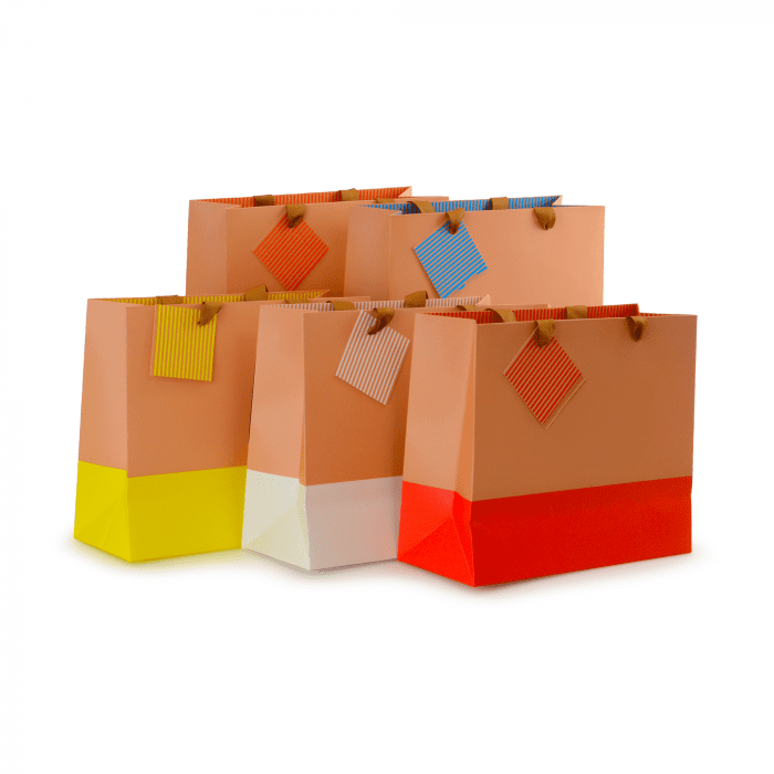 Promotional Gift Bag in assorted colours with printed logo or design