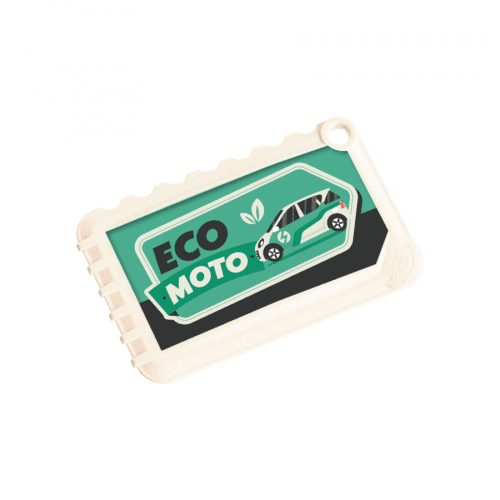 Promotional Biodegradable Credit Card Ice Scraper with printed logo or design