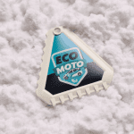 Promotional Biodegradable Triangle Ice Scraper with printed logo or design