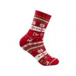 Printed Winter Thermal Socks in assorted colours printed with logo or design