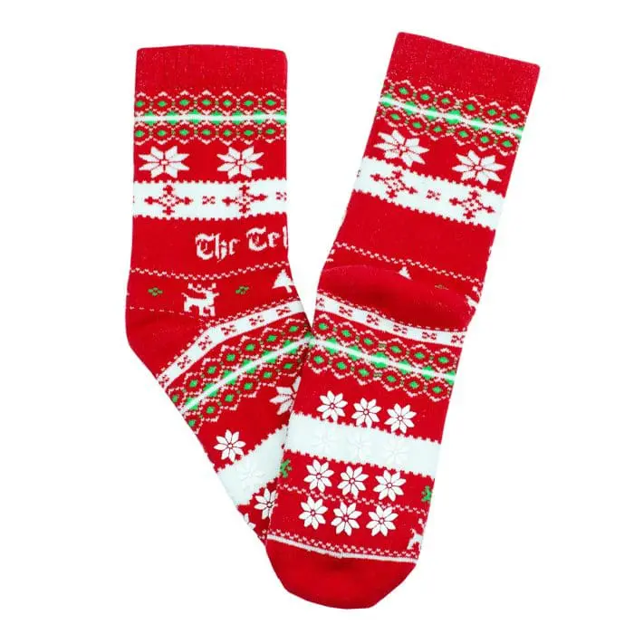 Printed Winter Thermal Socks in assorted colours printed with logo or design