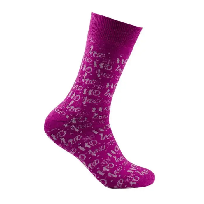 Promotional Winter Thermal Socks in assorted colours printed with logo or design