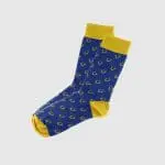 Printed Classic Crew Branded Bamboo Socks in assorted colours printed with logo or design