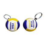 Printed Football Keyring printed with logo or design