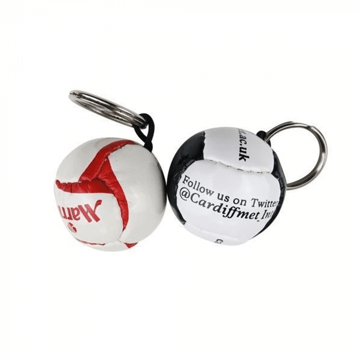 Promotional Football Keyring printed with logo or design