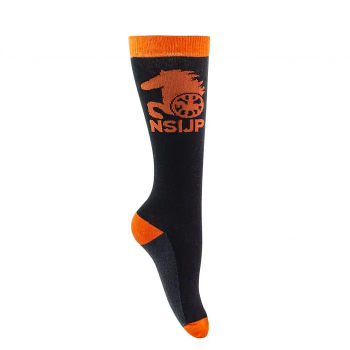 Promotional Mid-Calf Dress Socks in assorted colours with printed logo or design