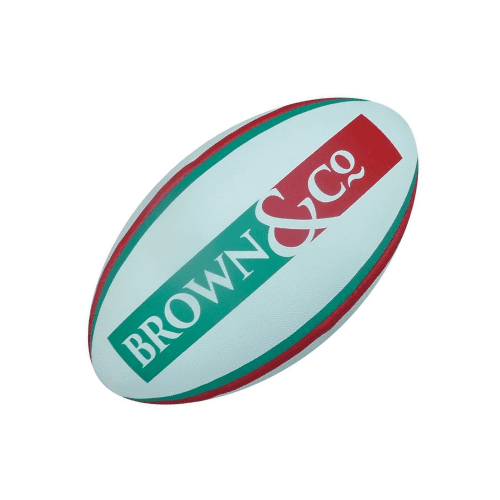 Promotional Rugby Ball Pimple Grain (Size 3) printed with logo or design