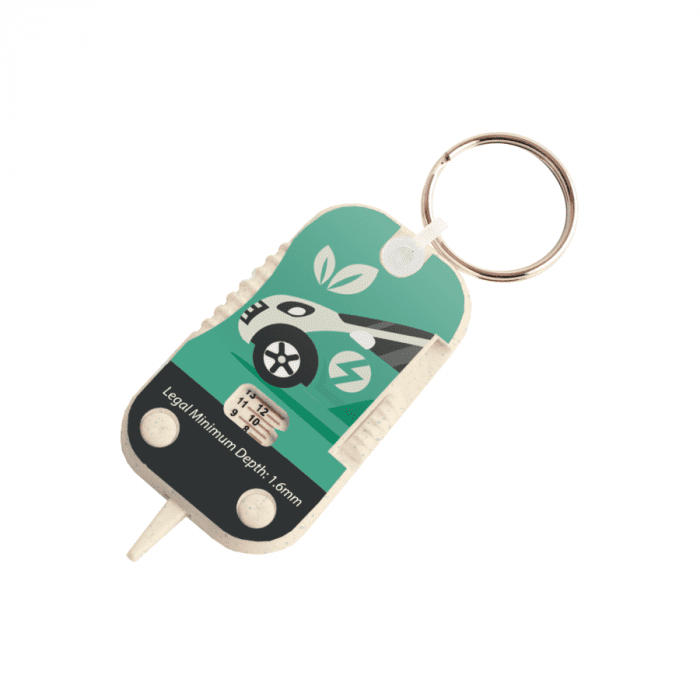 Promotional Select Biodegradable Tyre Depth Gauge printed with logo or design