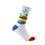 Promotional Sports Crew Socks in assorted colours with printed logo or design