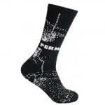 Promotional Sports Crew Socks in assorted colours with printed logo or design