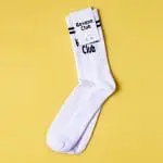 Personalised Sports Crew Socks in assorted colours with printed logo or design