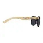 Printed Sun Ray Bamboo Sunglasses in assorted colours with printed logo or design