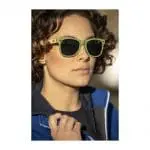 Printed Sun Ray Bamboo Sunglasses in assorted colours with printed logo or design