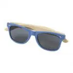 Personalised Sun Ray Bamboo Sunglasses in assorted colours with printed logo or design