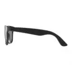 Branded Sun Ray Sunglasses in black with printed logo or design