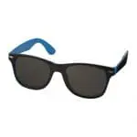 Customised Sun Ray Two-Tone Sunglasses in assorted colours with printed logo or design