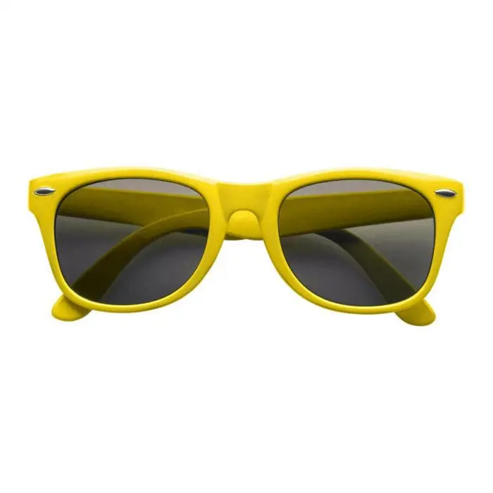 Promotional Trend Branded Sunglasses in yellow printed with logo or design