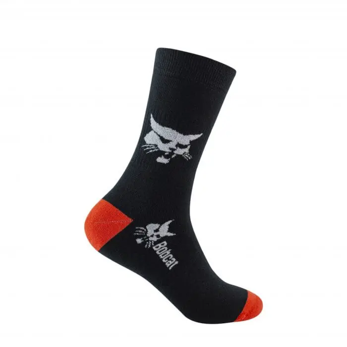 Branded Work Crew Socks in assorted colours with printed logo or design