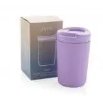 Branded Avira Re-Steel Tumbler 300ml in assorted colours, printed with logo or design and supplied in a cardboard box