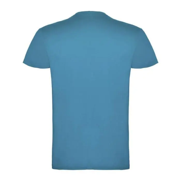 Promotional Beagle Short Sleeve Men's Colour T-Shirt in blue printed with logo or design