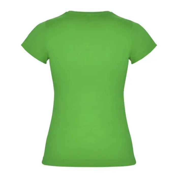 Customised Jamaica Short Sleeve Women's Colour T-Shirt in assorted colours printed with logo or design