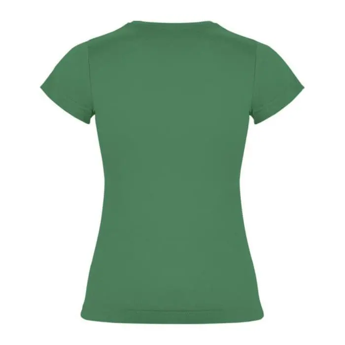 Customised Jamaica Short Sleeve Women's Colour T-Shirt in assorted colours printed with logo or design