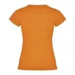 Promotional Jamaica Short Sleeve Women's Colour T-Shirt in assorted colours printed with logo or design