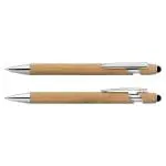 Branded Prince Bamboo Stylus Pen in bamboo printed with logo or design