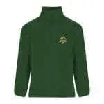 Printed Roly Artic Men's Fleece Jacket in green printed with logo or design