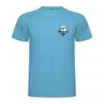 Promotional Roly Montecarlo Men's Sports T-Shirt in turquoise with printed logo or design