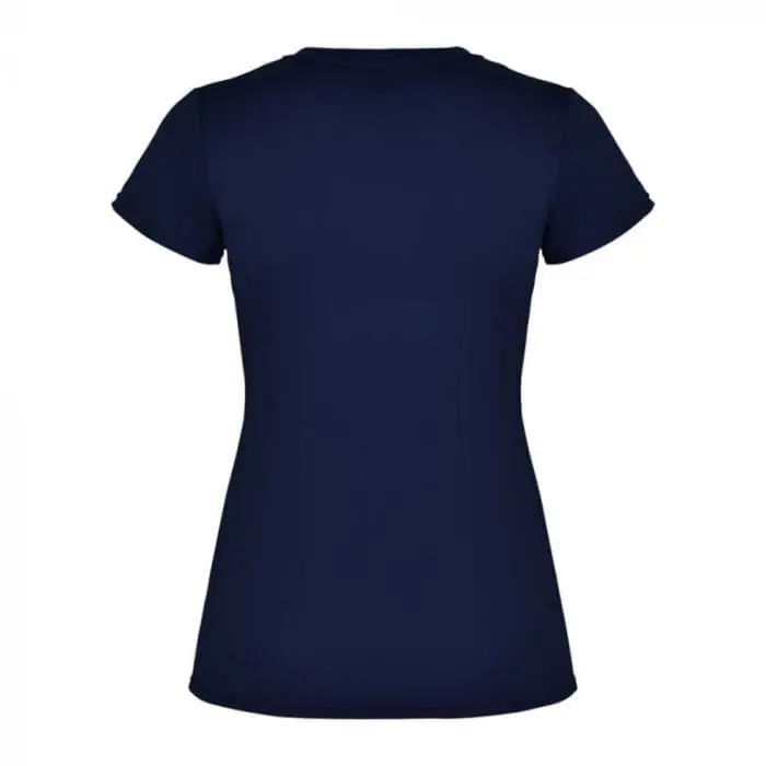 Branded Roly Montecarlo Women's Sports T-Shirt in assorted colours with printed logo or design