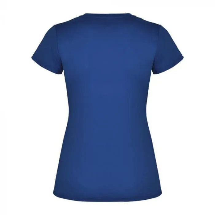 Branded Roly Montecarlo Women's Sports T-Shirt in assorted colours with printed logo or design