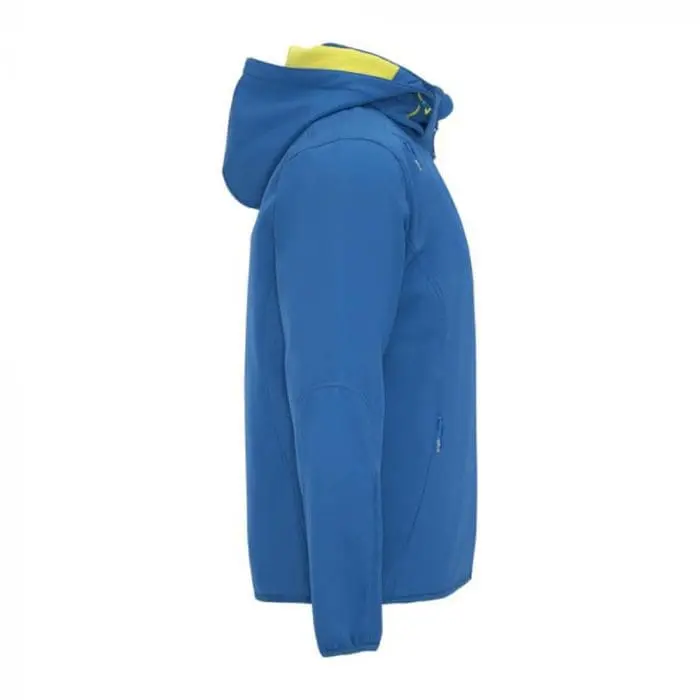 Branded Roly Siberia Unisex Softshell Jacket in assorted colours with printed logo