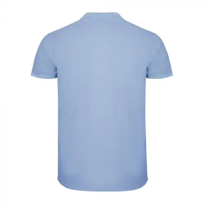 Personalised Roly Star Men's Coloured Polo Shirt in assorted colours with printed logo or design