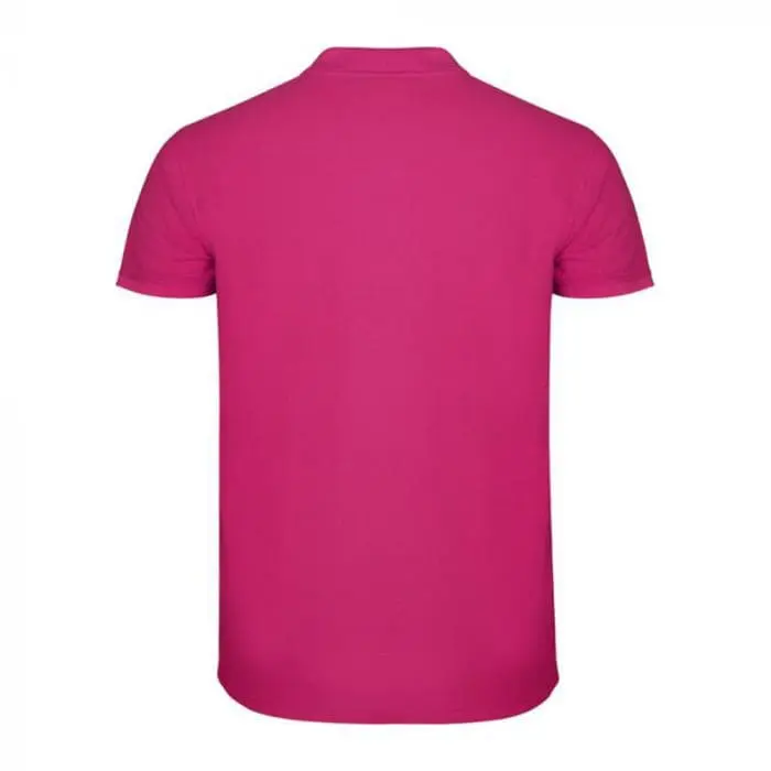 Customised Roly Star Men's Coloured Polo Shirt in assorted colours with printed logo or design